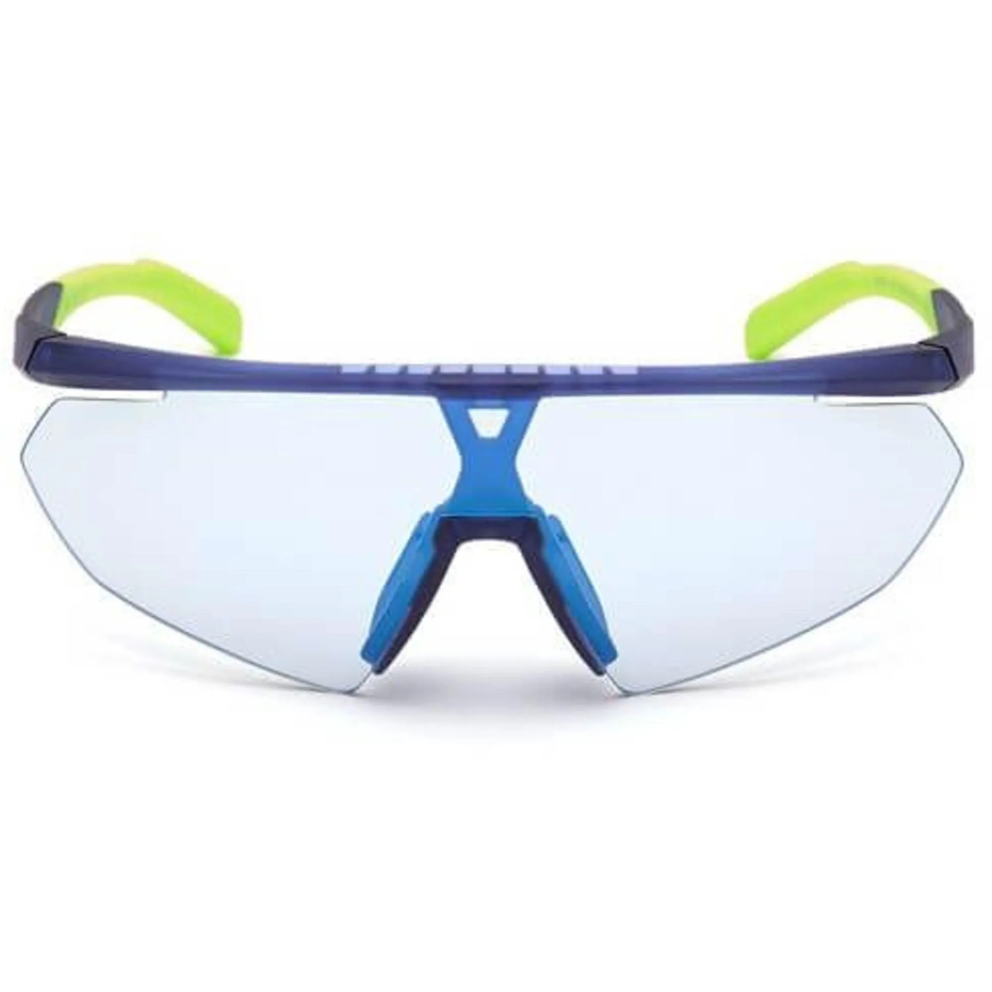 Adidas Men's Sunglasses - Shield Plastic Frame Blue Mirror Lens | ADIDAS SP0015 91X