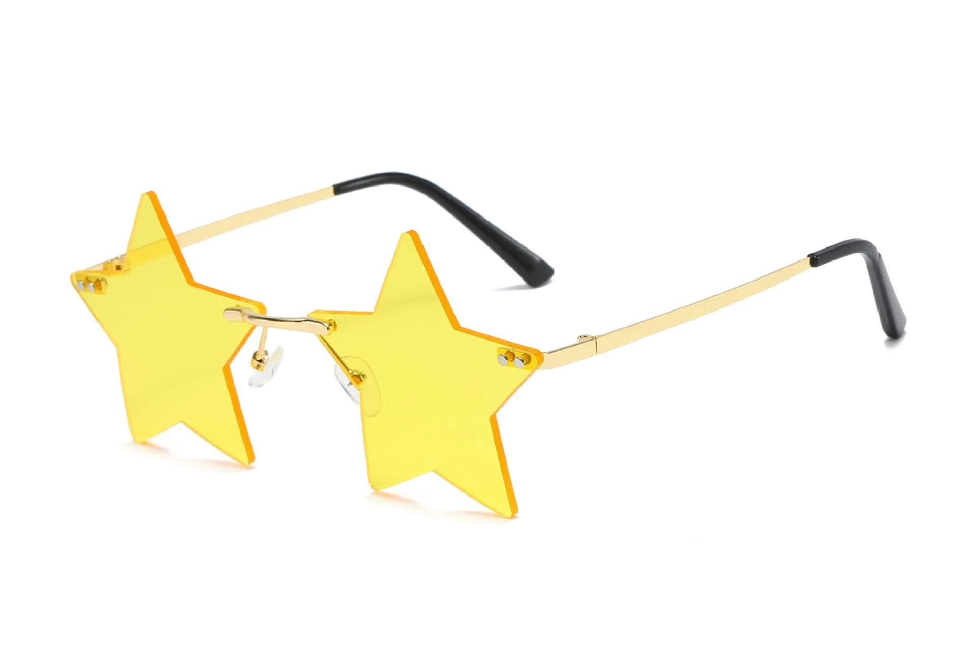 Always Been A Star Sunglasses - Stylish PC & Metal Frames, HD UV Protection Lenses, Unisex Design