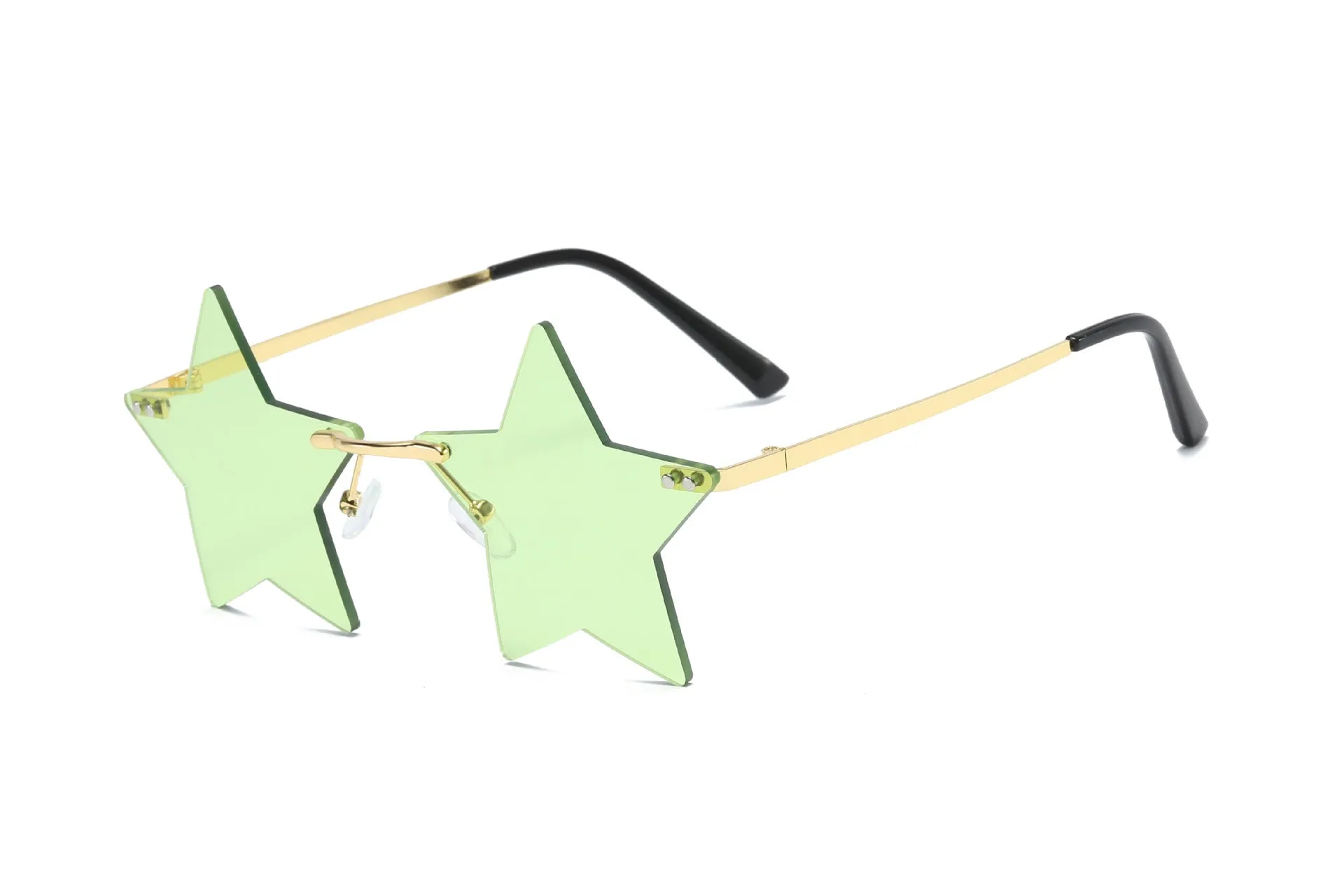 Always Been A Star Sunglasses - Stylish PC & Metal Frames, HD UV Protection Lenses, Unisex Design