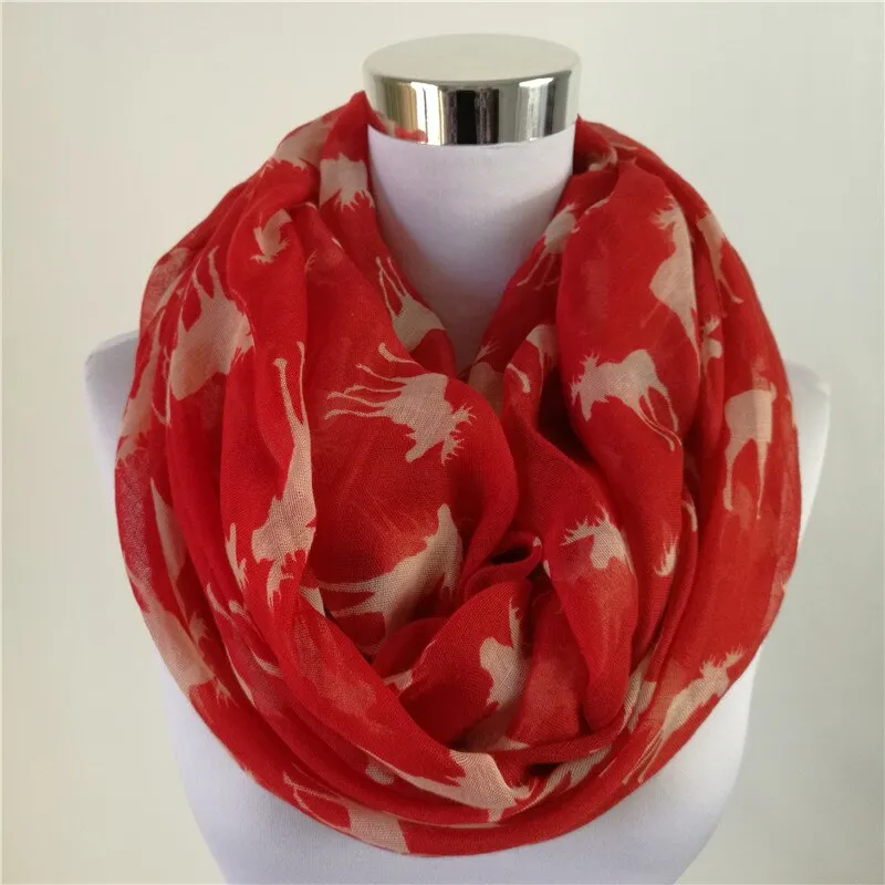 Ashore Shop Animal Neckerchief Scarf for Women