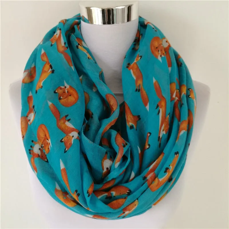 Ashore Shop Animal Neckerchief Scarf for Women