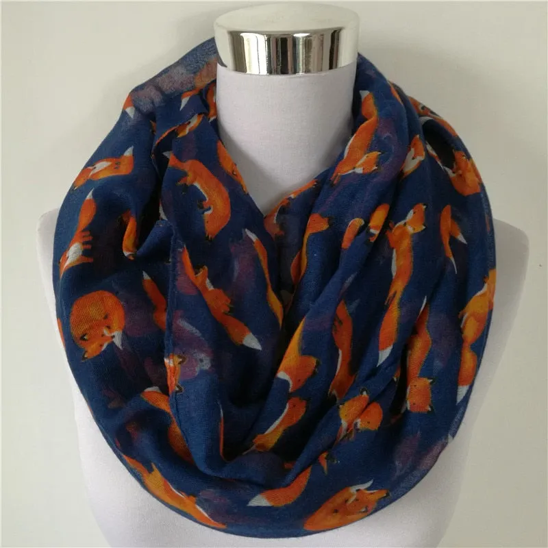 Ashore Shop Animal Neckerchief Scarf for Women