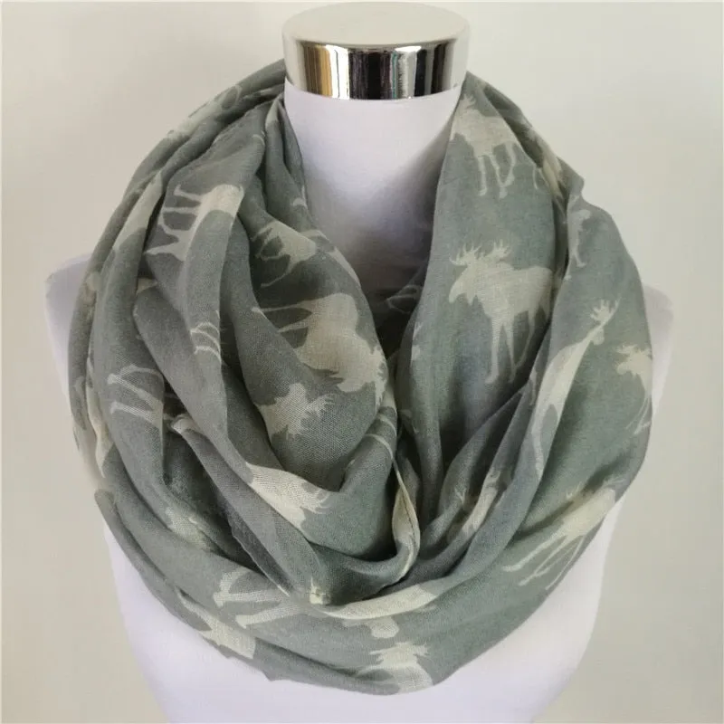 Ashore Shop Animal Neckerchief Scarf for Women