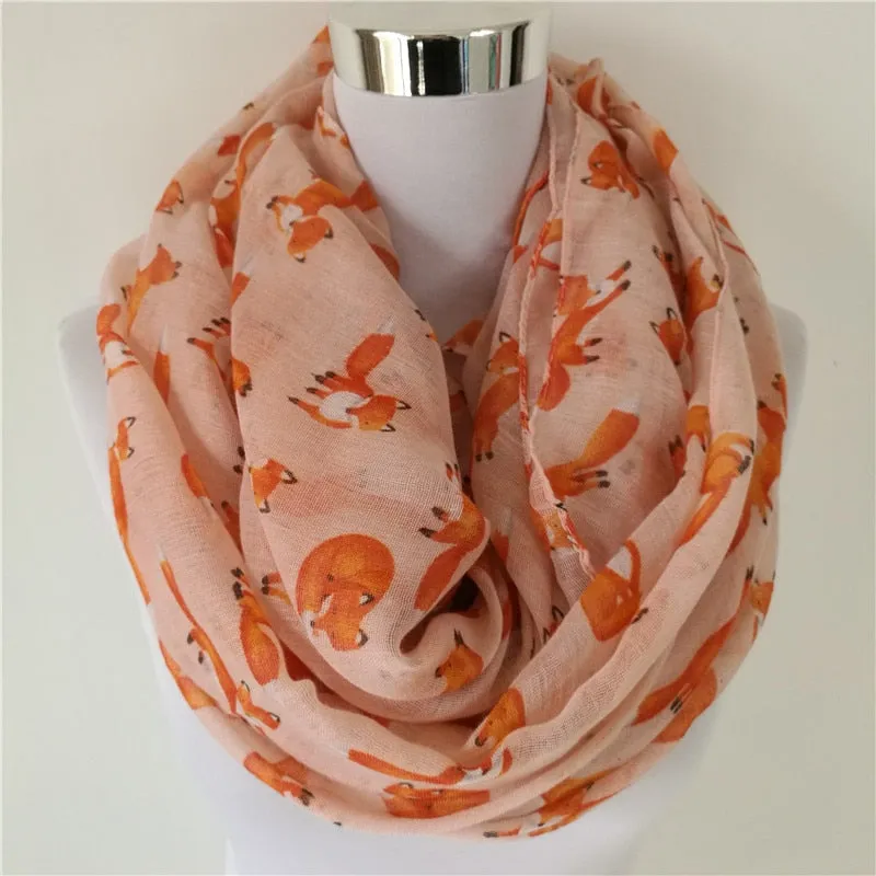 Ashore Shop Animal Neckerchief Scarf for Women