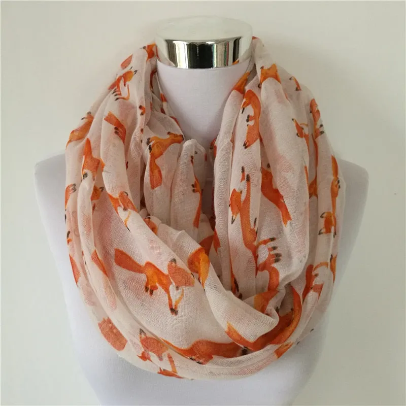 Ashore Shop Animal Neckerchief Scarf for Women