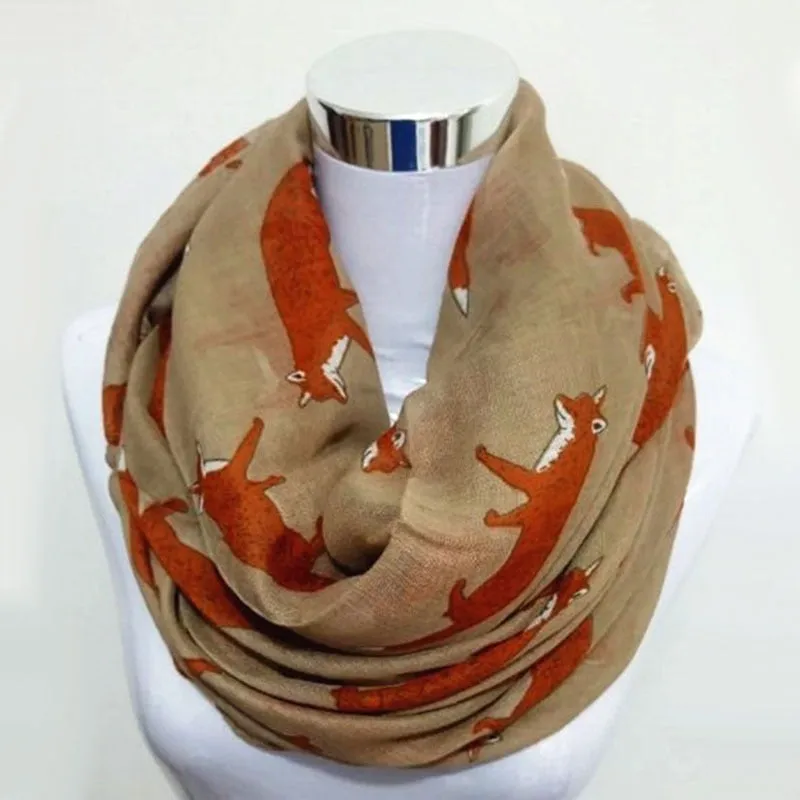 Ashore Shop Animal Neckerchief Scarf for Women