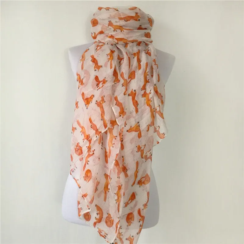 Ashore Shop Animal Neckerchief Scarf for Women