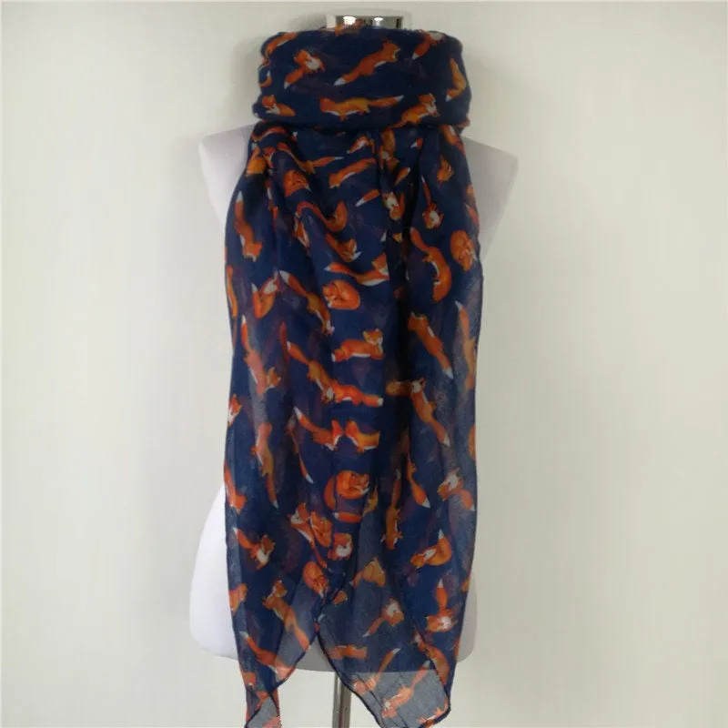 Ashore Shop Animal Neckerchief Scarf for Women