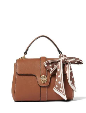 Aubree Lock Top Handle Bag