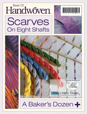 Best of Handwoven, Scarves on Eight Shafts eBook (Printed version)