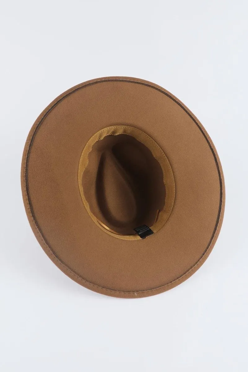 Brown Brim Western Cowboy Hat