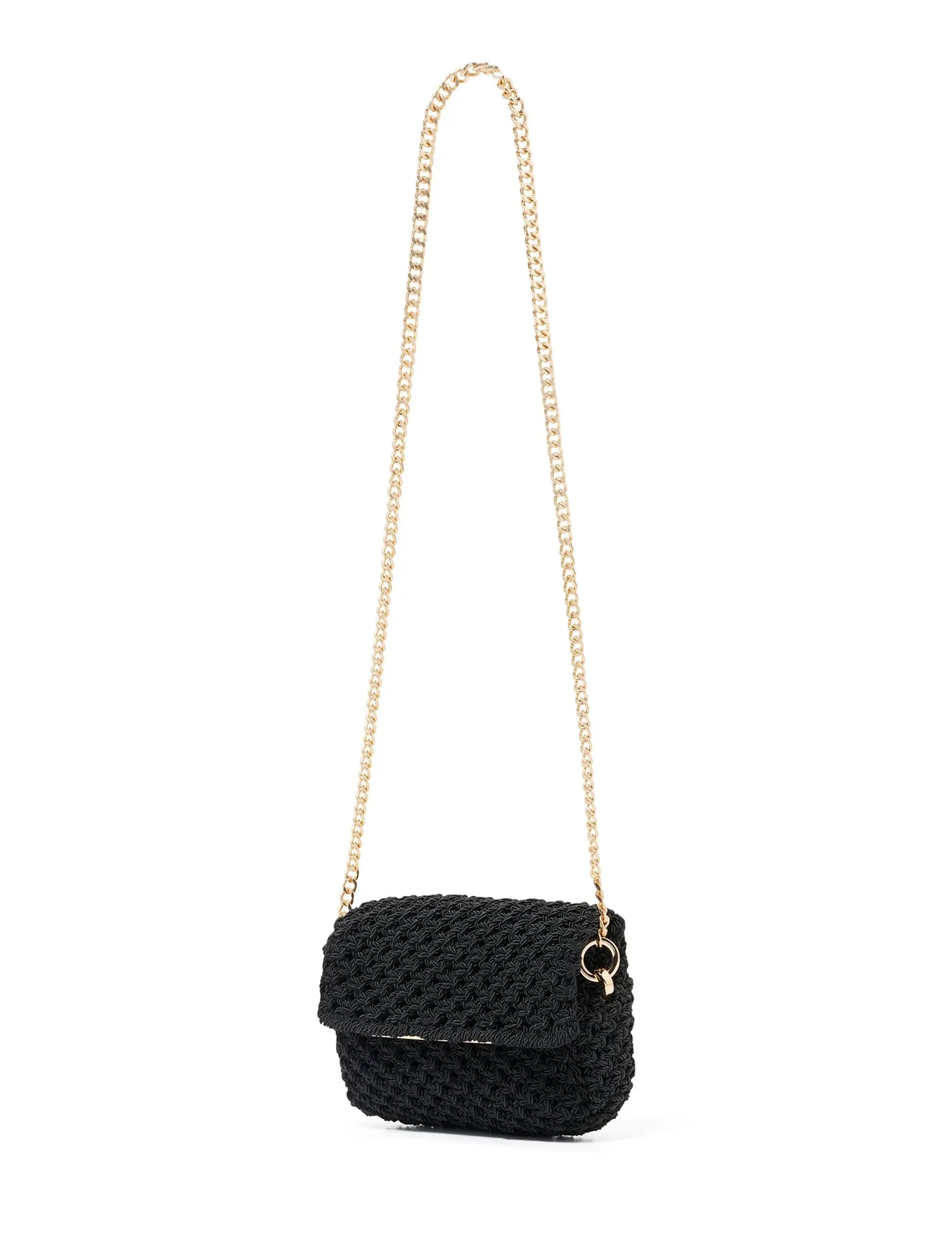 Camille Crochet Crossbody Bag