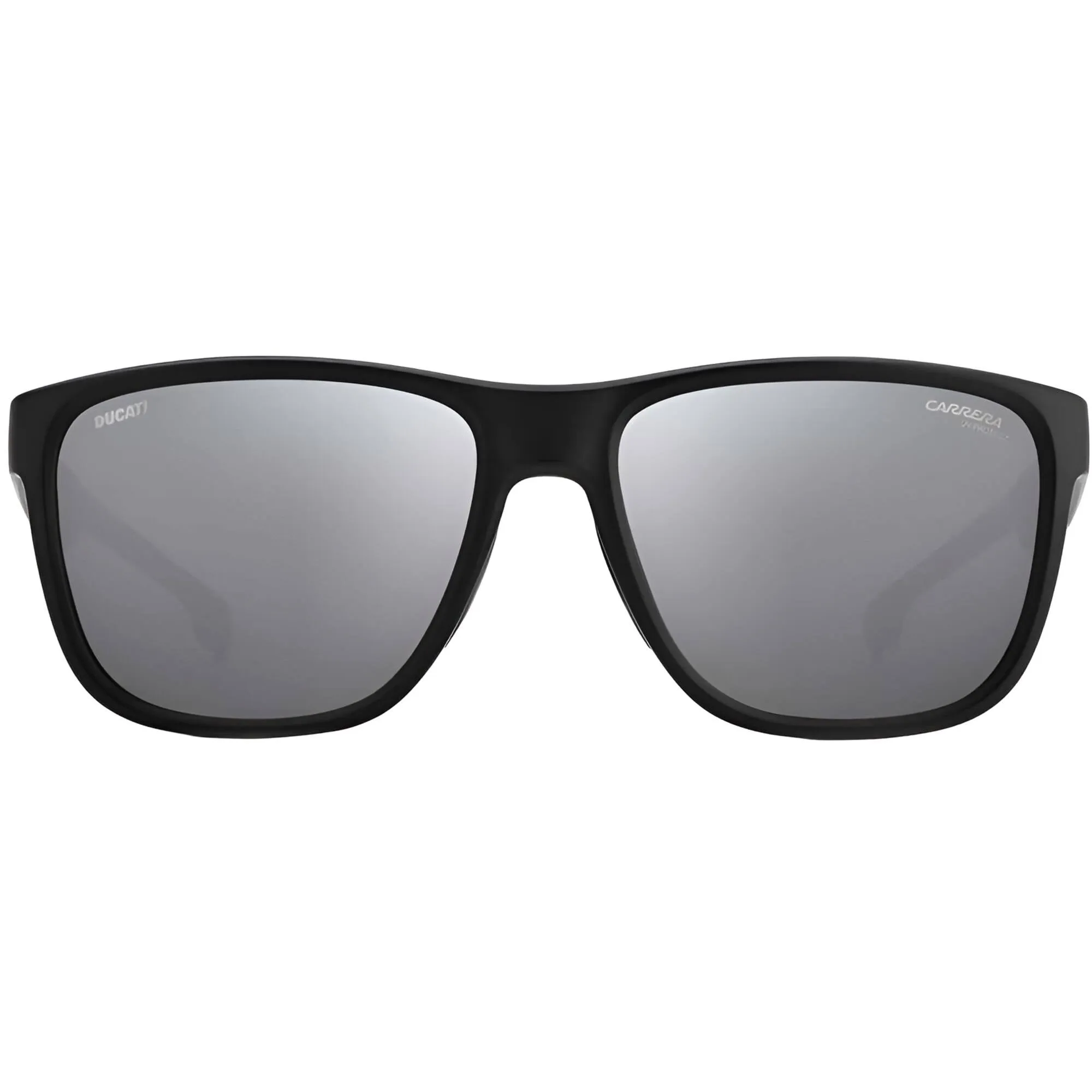 Carrera Men's Sunglasses - Black Grey Plastic Square Full Rim | CARDUC 003/S 008A