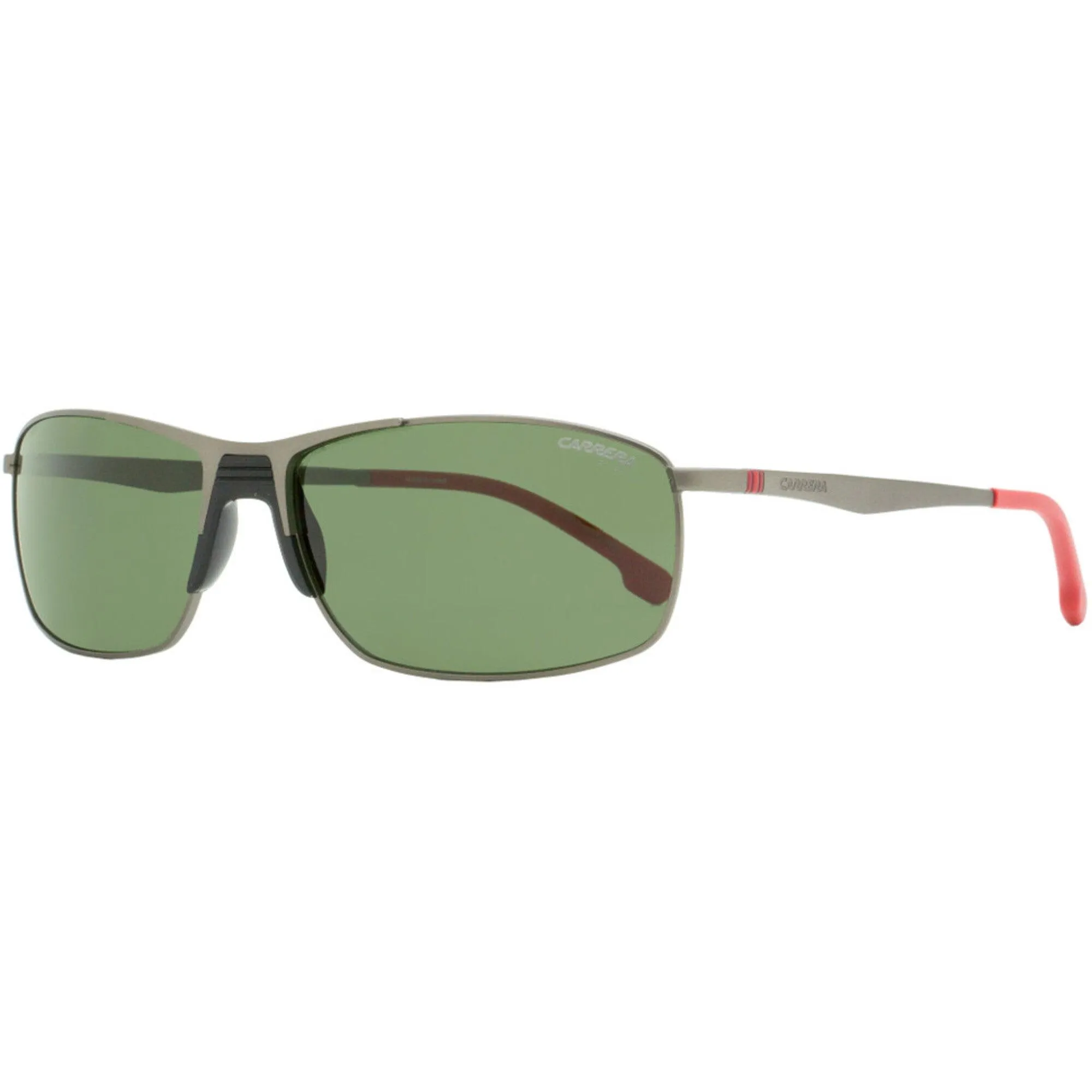 Carrera Unisex Sunglasses - Matt Ruthenium Rectangular Frame | CARRERA 8039/S 0R80/UC