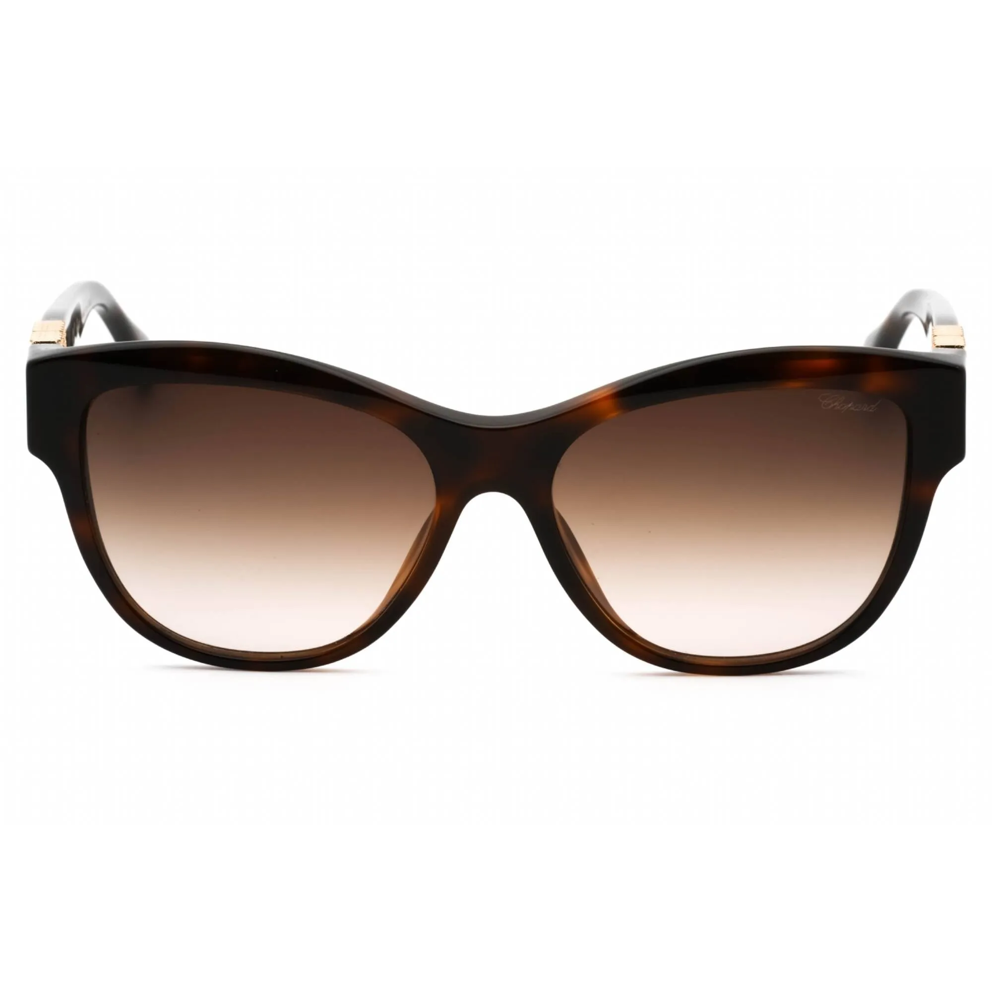 Chopard Women's Sunglasses - Tortoise Plastic Cat Eye Full Rim Frame | SCH287S 01AY