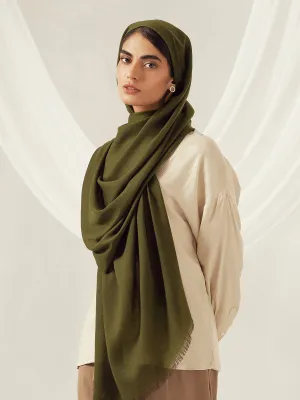 Eco-Luxe Scarves & Hijabs - Dark Olive