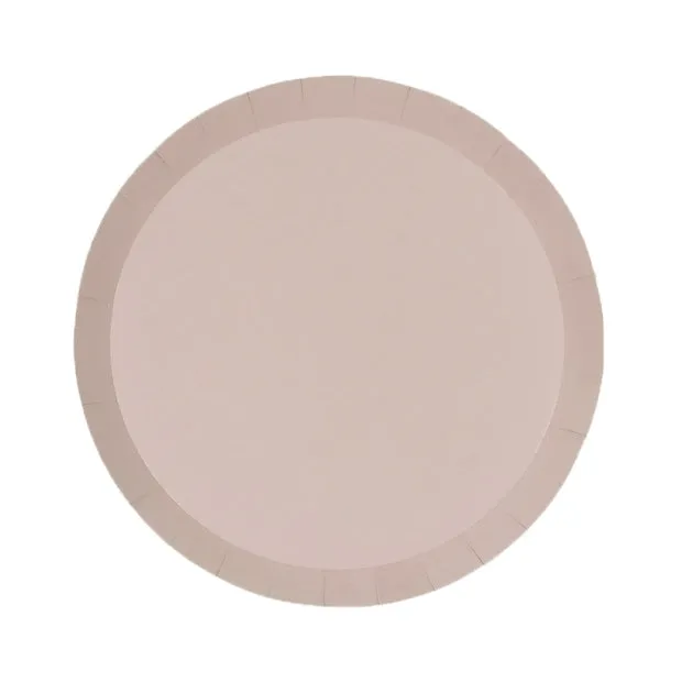 Five Star White Sand Plates - Lunch 20 Pkt