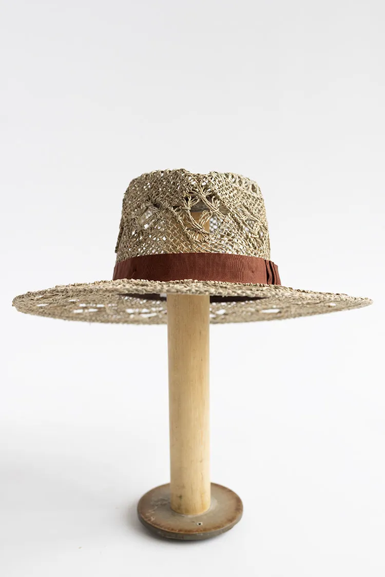 Flea Style Lainey Straw Wide Brim Hat