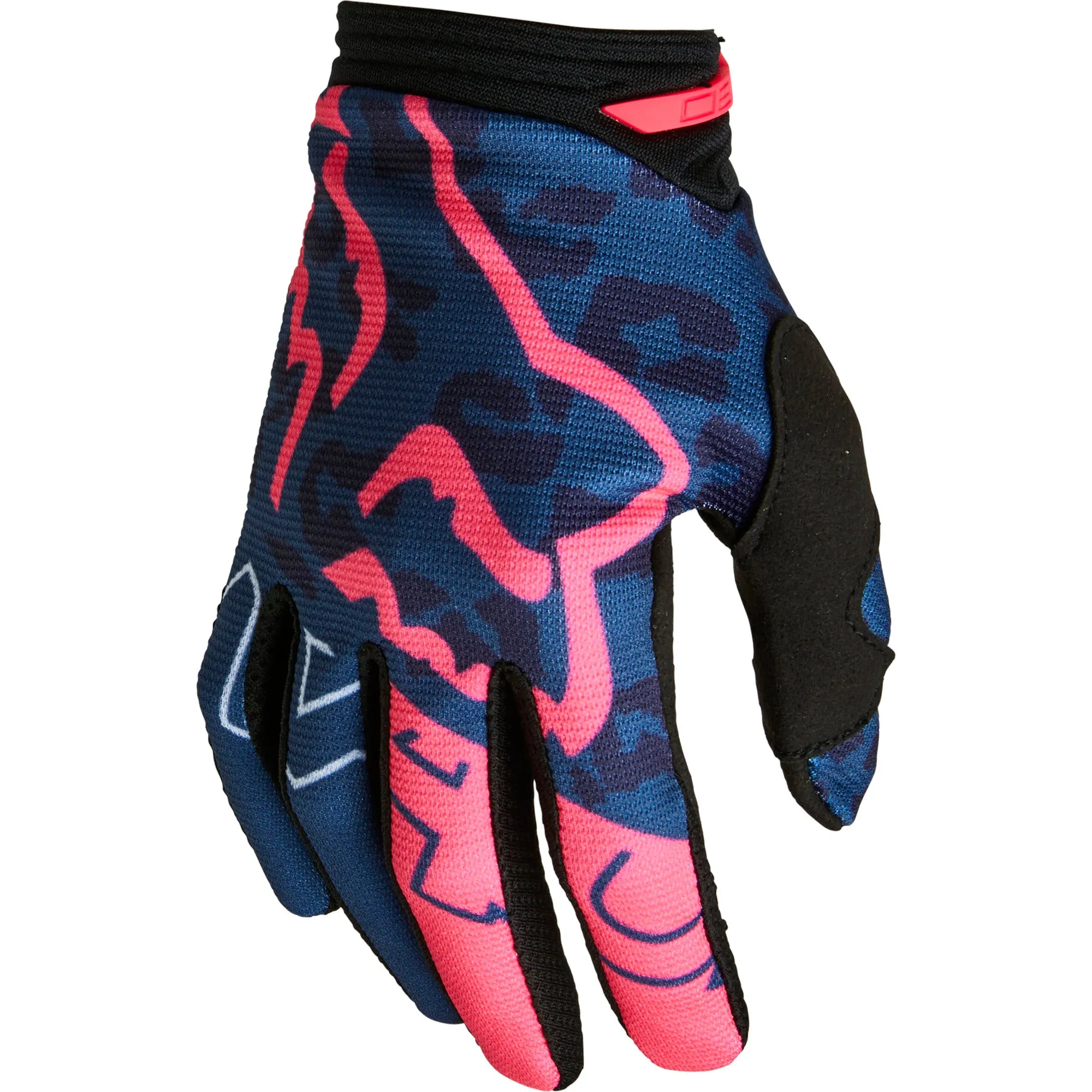 Fox Racing  Girls 180 Skew Gloves Secure Fit Silicone Grip Off-Road Dark Indigo