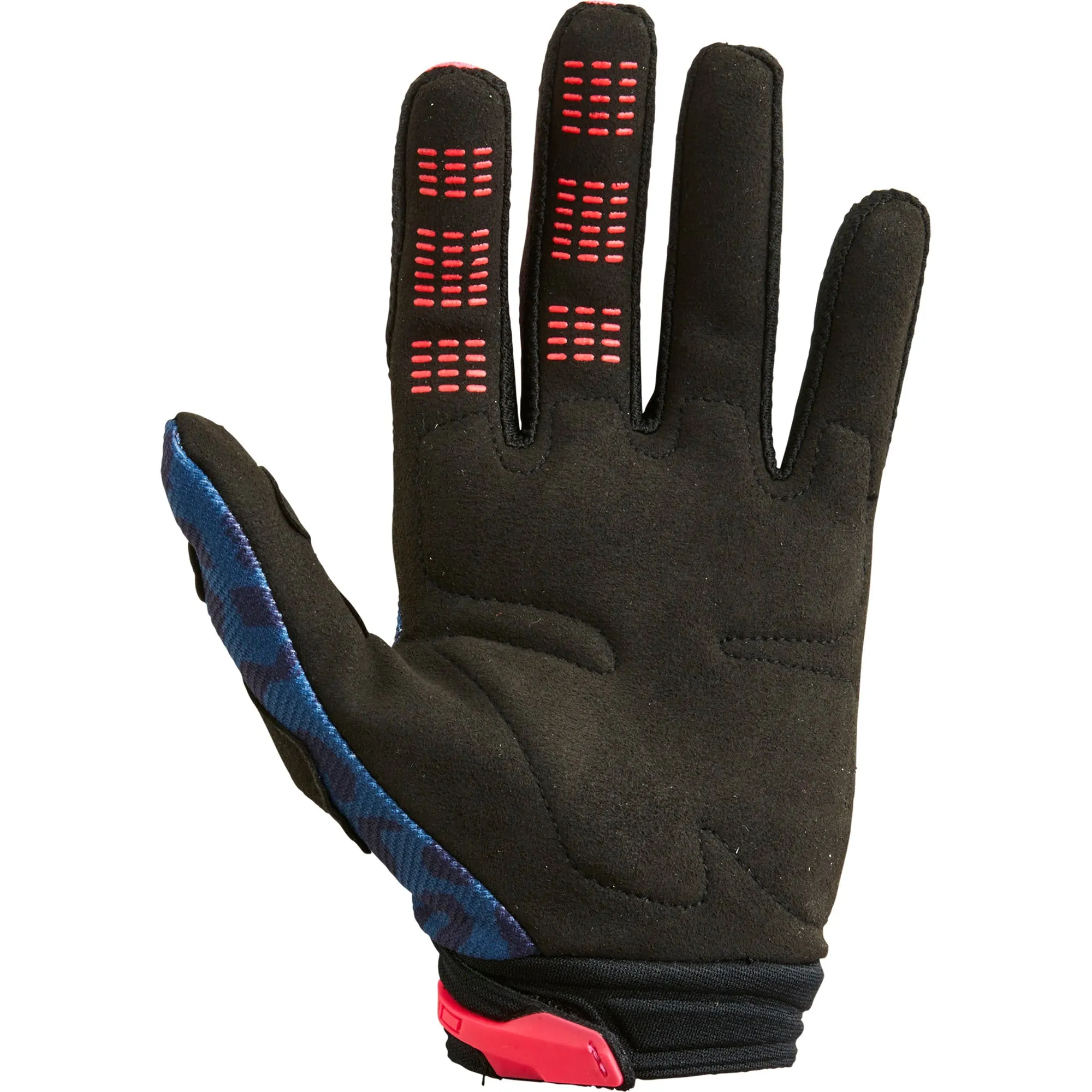 Fox Racing  Girls 180 Skew Gloves Secure Fit Silicone Grip Off-Road Dark Indigo