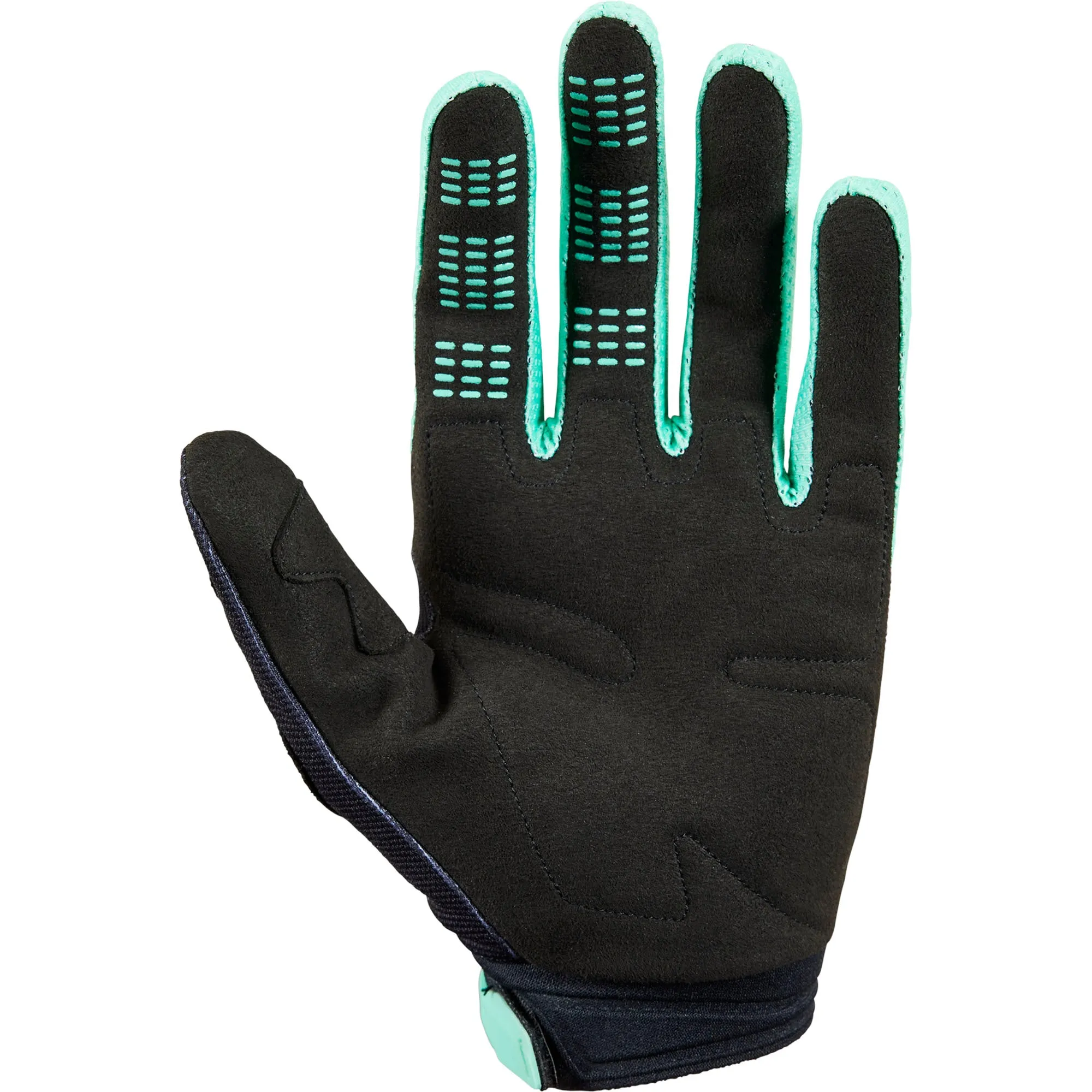 Fox Racing  Mens 180 Toxsyk Gloves Silicone Lever Grip Secure Fit Off-Road Black