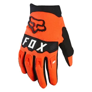 Fox Racing Youth Dirtpaw Standard Offroad Gloves Flo Orange