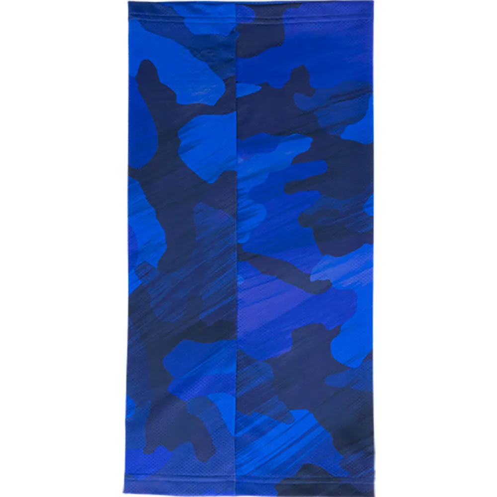 FXR 241954-4100-00 Derby UPF Neck Gaiter Sunshield UV Protection Lightweight Blue Camo -