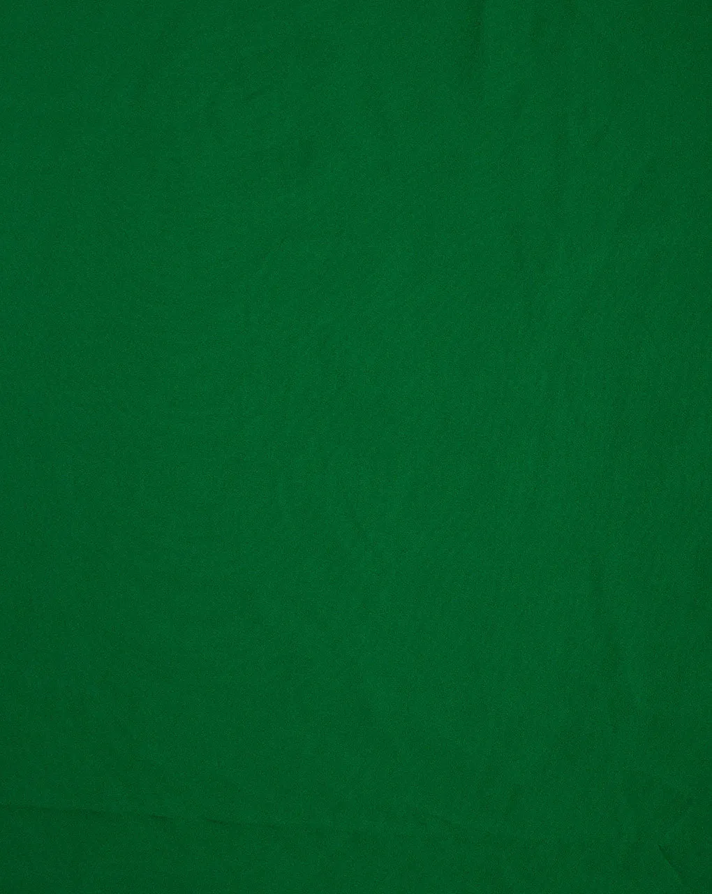 Green Plain Crepe Fabric