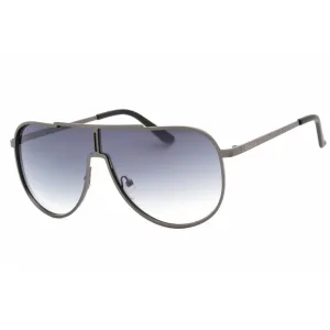 Guess Factory Men's Sunglasses - Matte Gunmetal Frame Gradient Smoke Lens | GF0199 09B