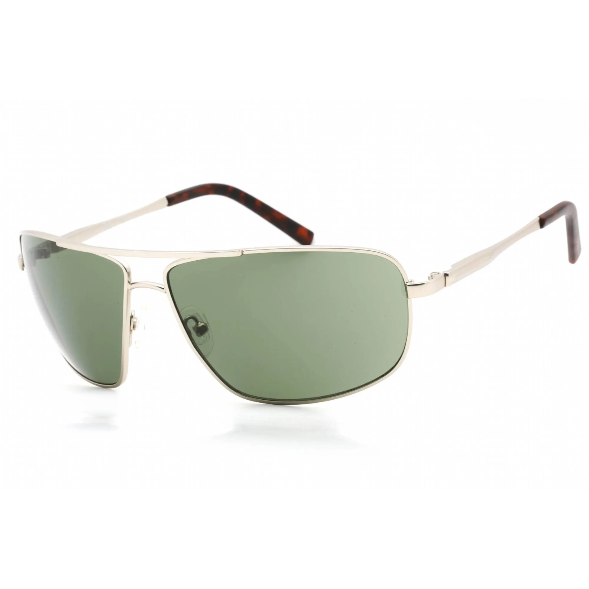 Guess Factory Men's Sunglasses - Matte Light Nickeltin Rectangular Frame | GF0232 11N