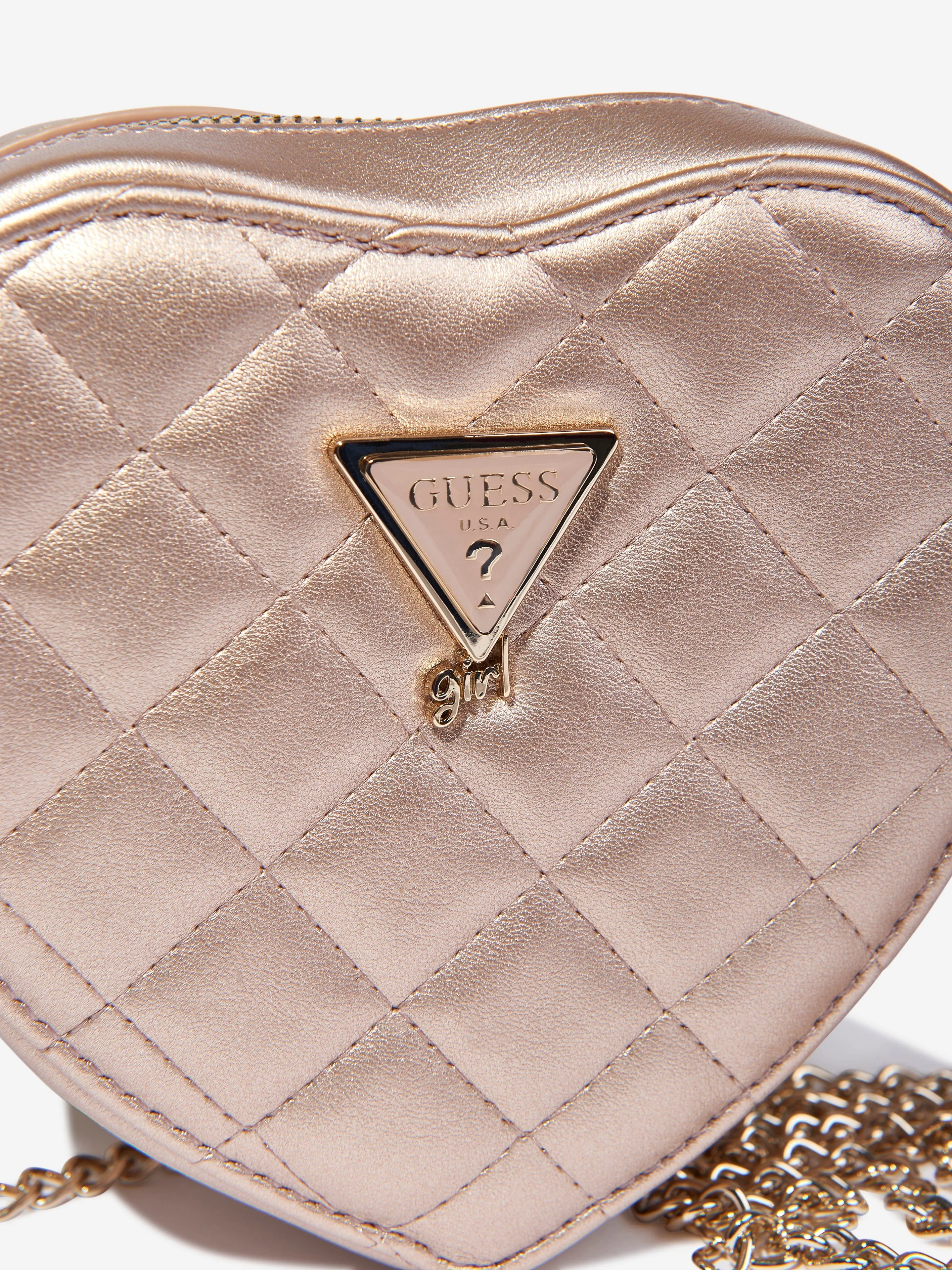 Guess Girls Heart Crossbody Bag in Pink (23cm)