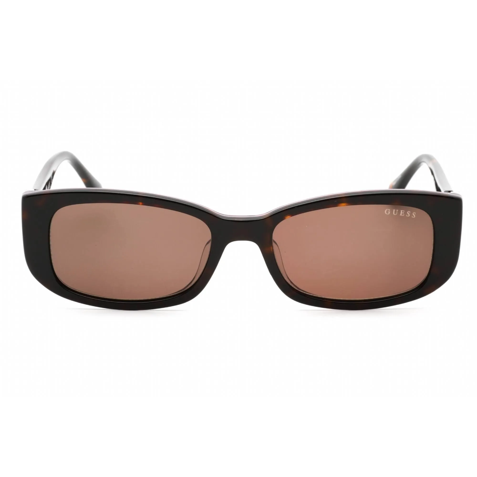 Guess Women's Sunglasses - Full Rim Havana/Other Plastic Rectangular | GU7648 56E