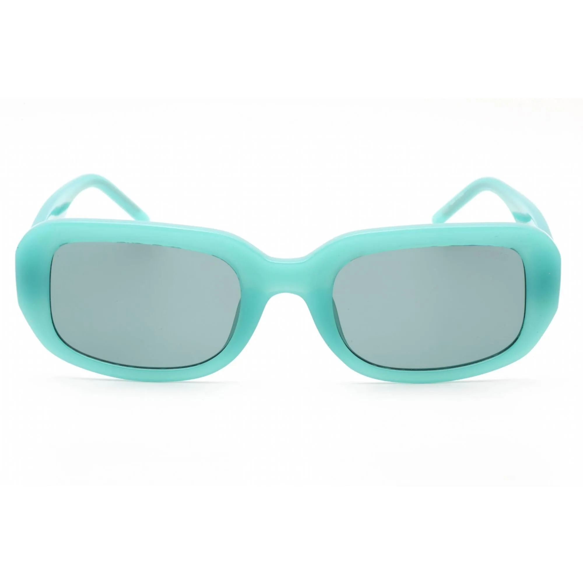 Guess Women's Sunglasses - Shiny Turquoise Full Rim Rectangular Frame | GU8250 87N