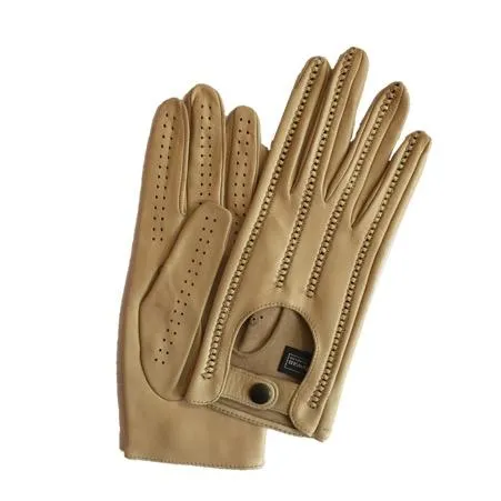 Hannah - Woman's Unlined Leather Driving Gloves