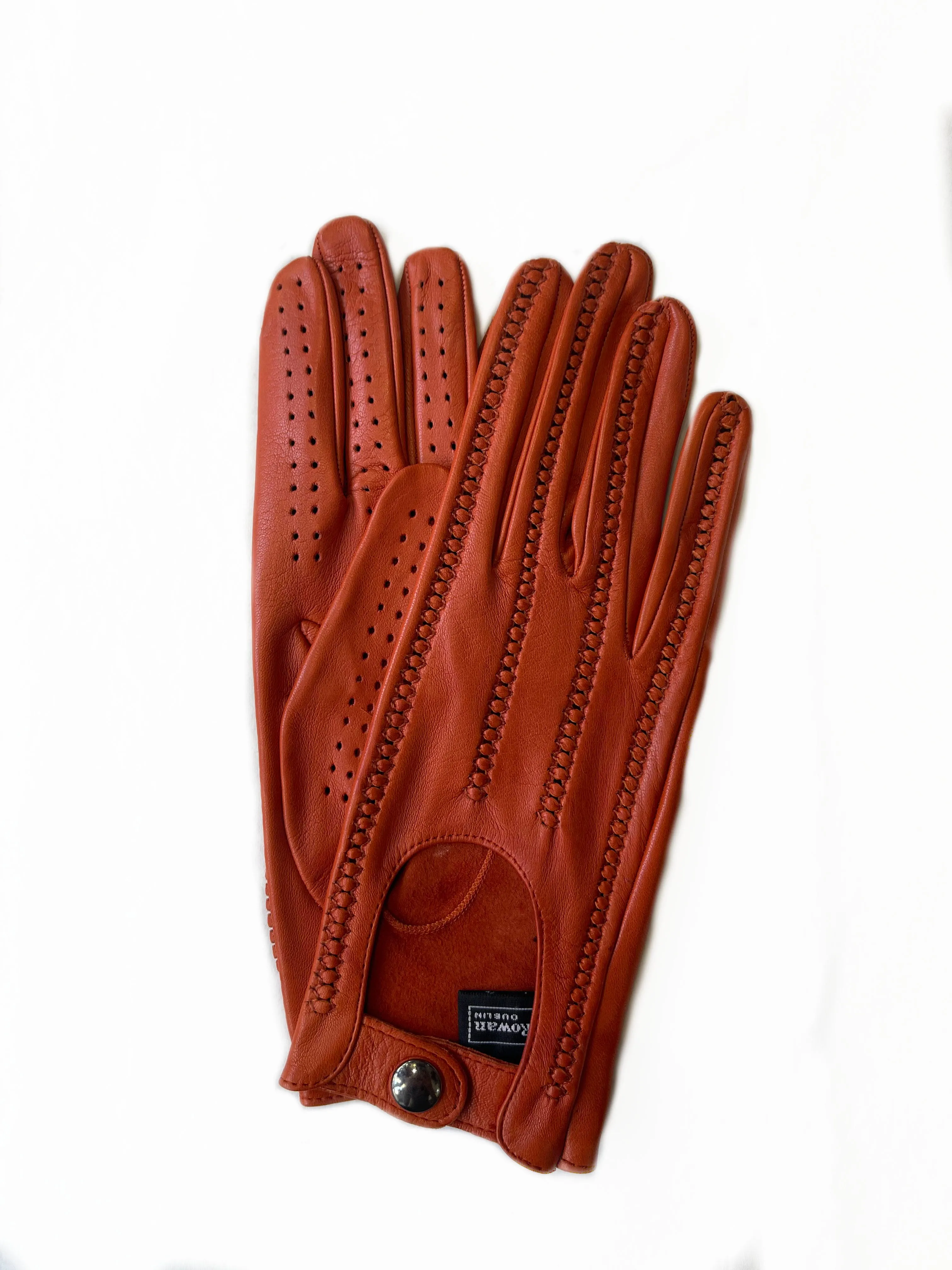 Hannah - Woman's Unlined Leather Driving Gloves