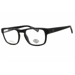 Harley Davidson Men's Eyeglasses - Clear Demo Lens Matte Black Frame | HD0983 002