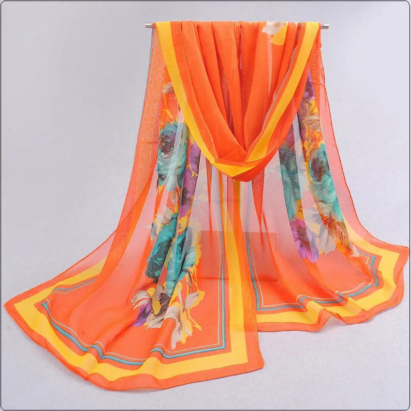 Hot Women Maxi Plain HijabScarf Shawlmuslim scarf Female Solid Scarves Design Accessories