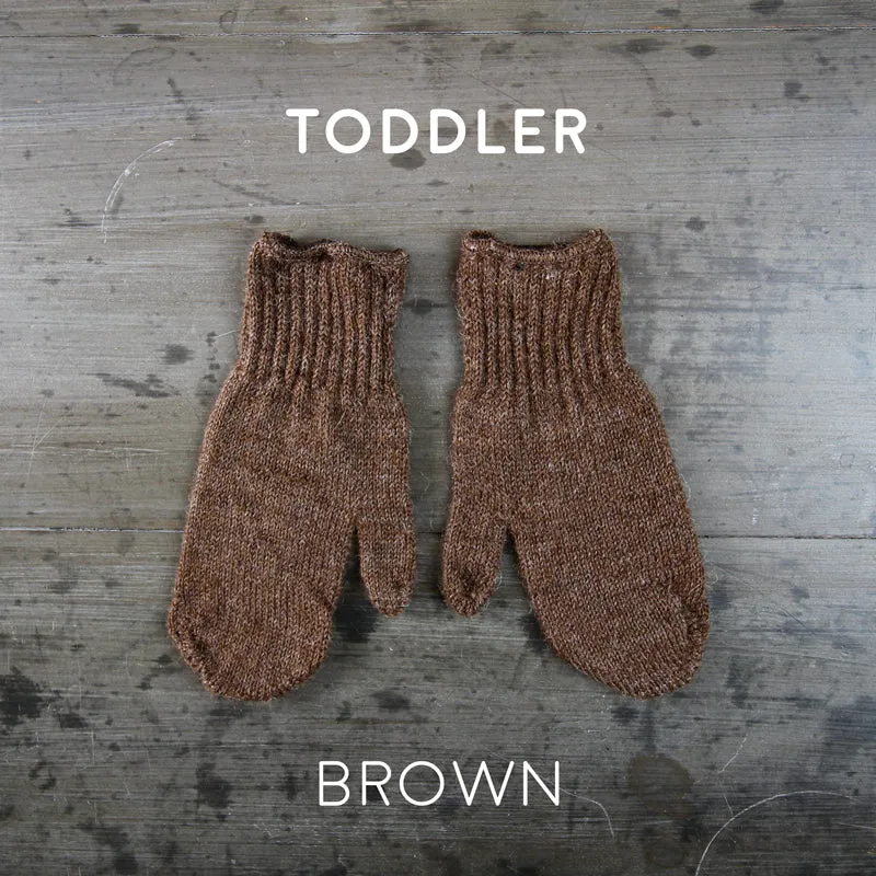 KIDS SOLID COLOR MITTENS