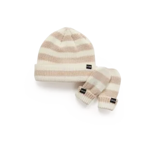 Kombi Moonstone Little One Infant Knit Hat and Mitten Set