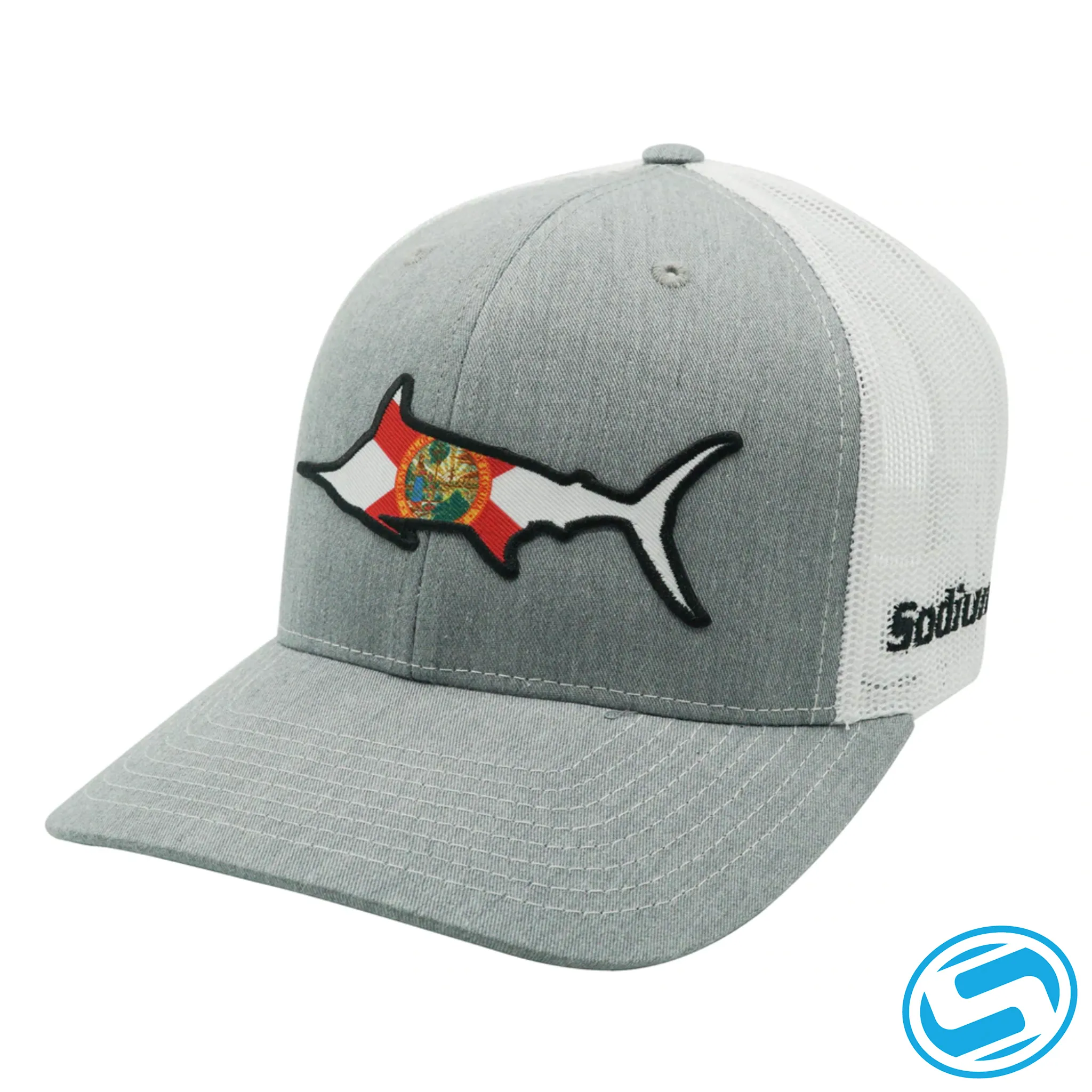 Men's Sodium Sunshine Marlin Trucker Adjustable Hat