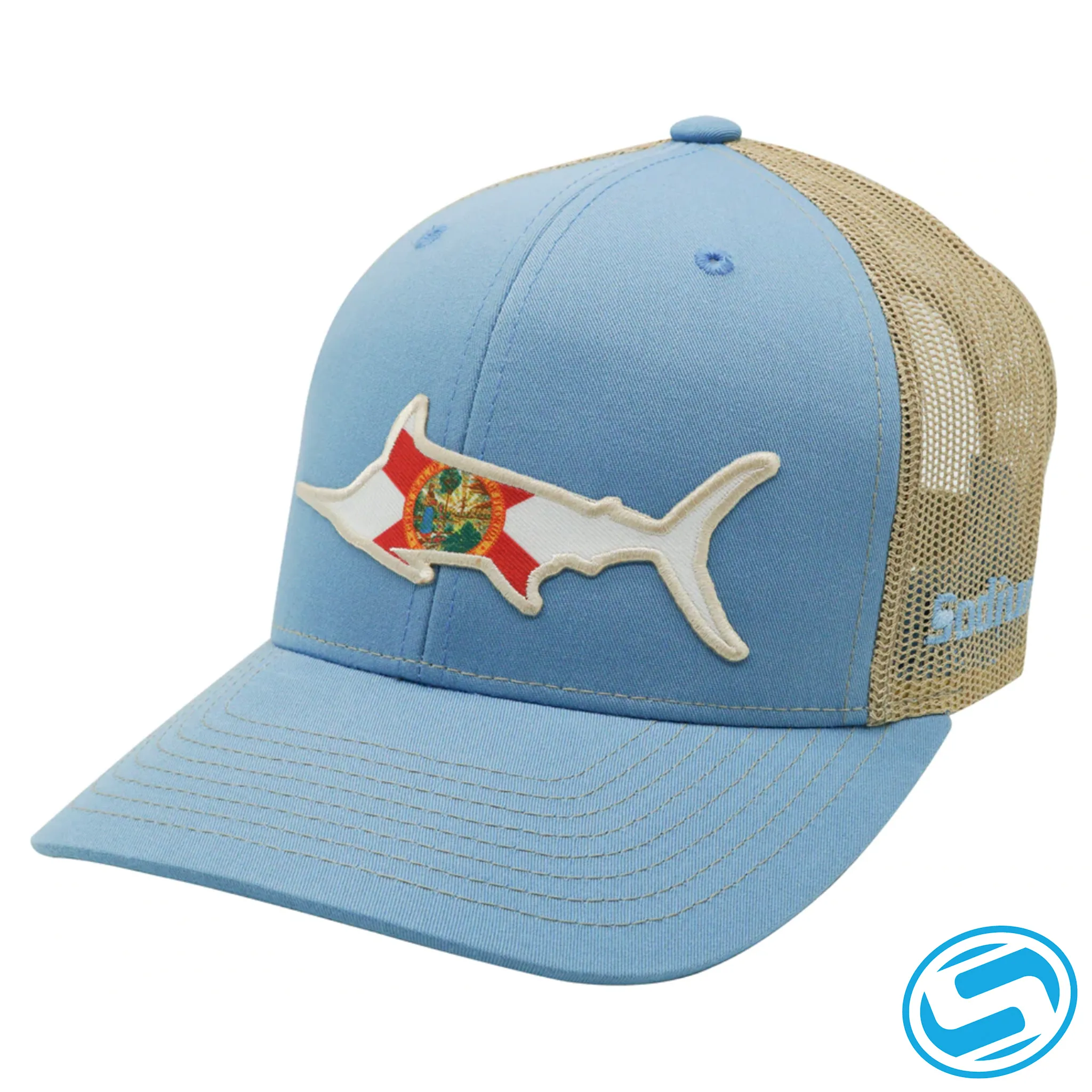 Men's Sodium Sunshine Marlin Trucker Adjustable Hat