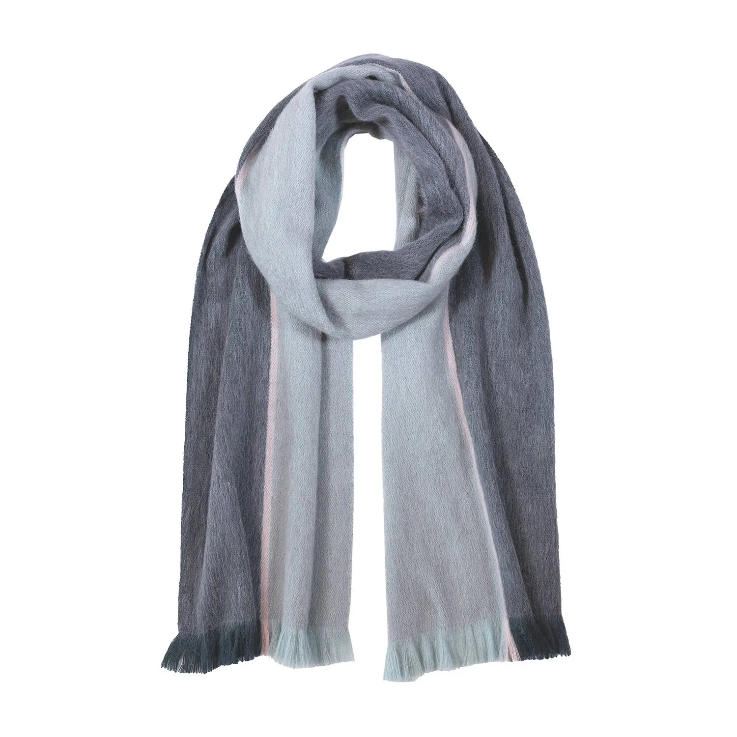 NEW! Alpaca Scarf - Cielo