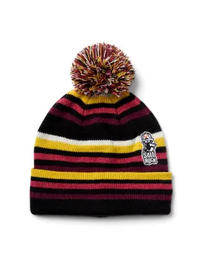 Now Stripe - Kids Bobble Hat - Black