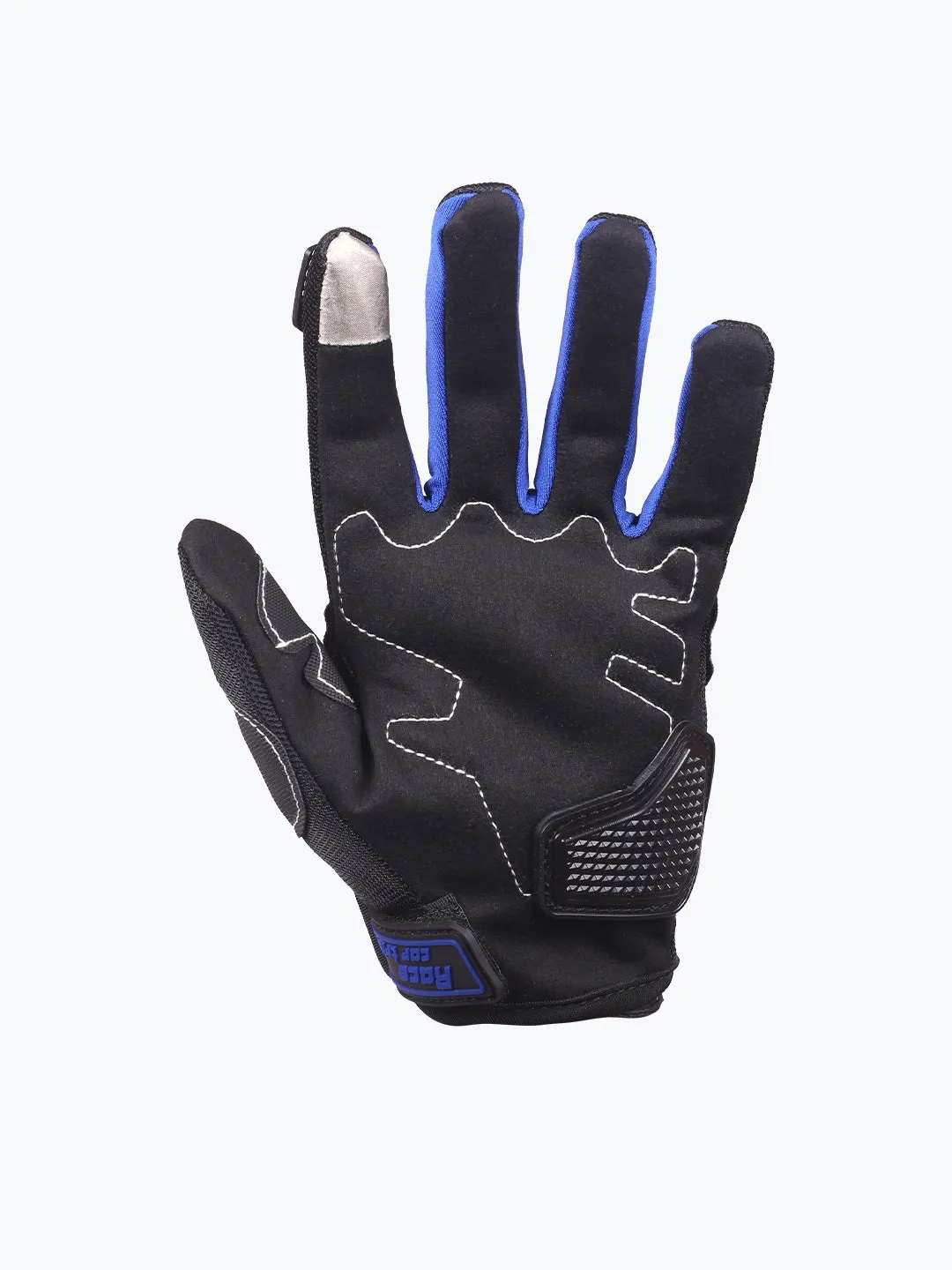 Race Car Tribe Gloves Premium Blue