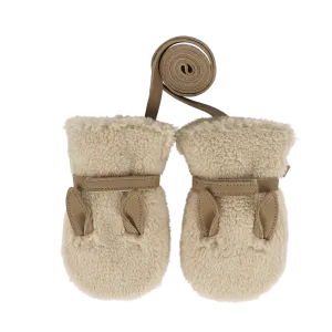 Richy Mittens | Alpaca | Beige Curly Faux Fur