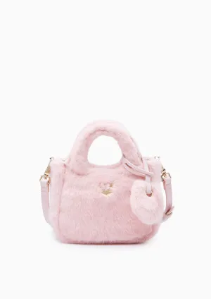 Rosalie Mini Tote (Fur) Handbag Pink