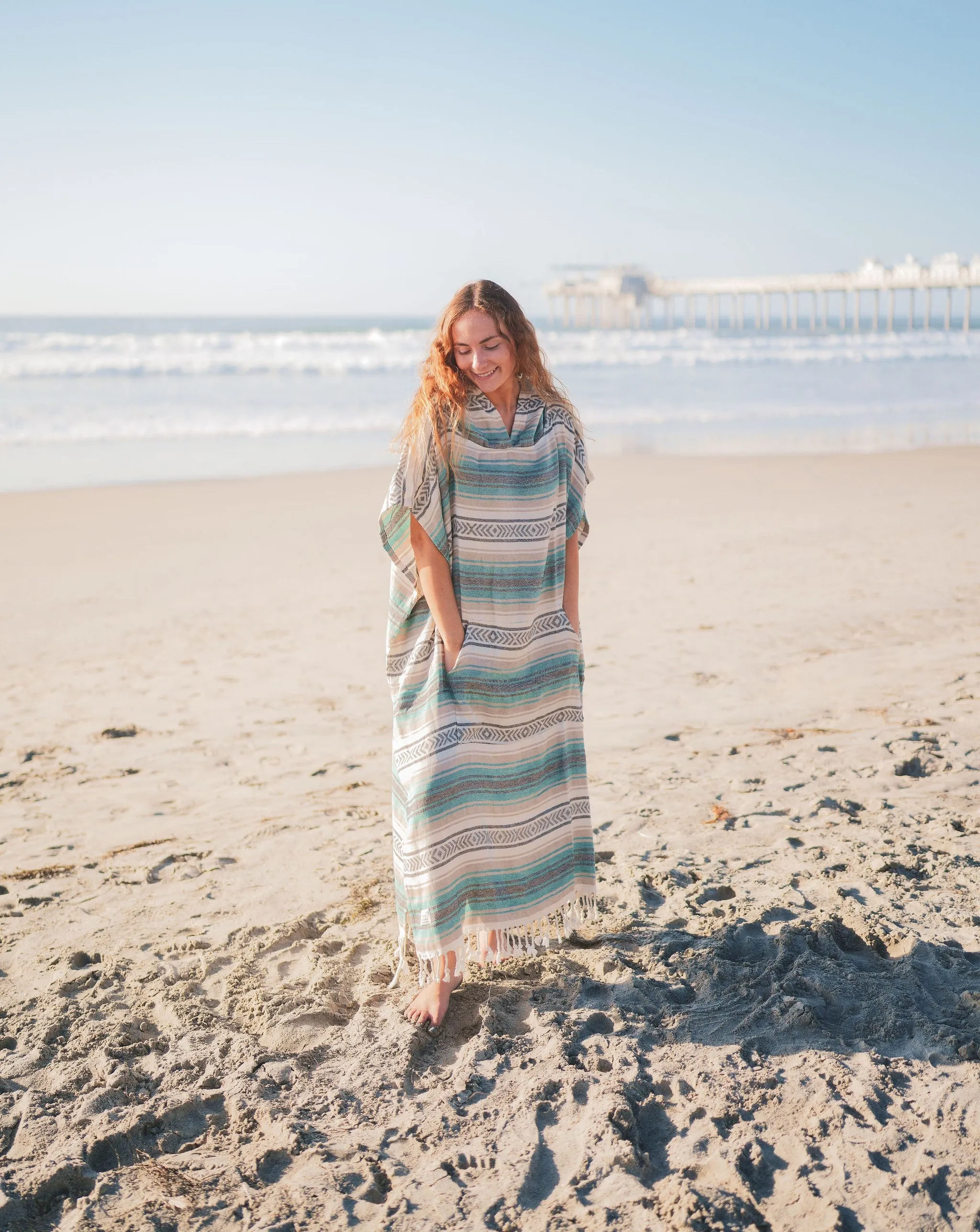 SANTA CRUZ COTTON PONCHO