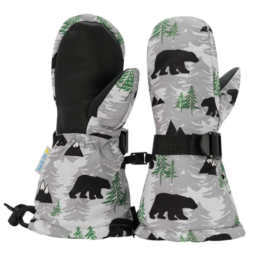 Size S (2-4): Jan & Jul BEAR Waterproof Mittens NEW