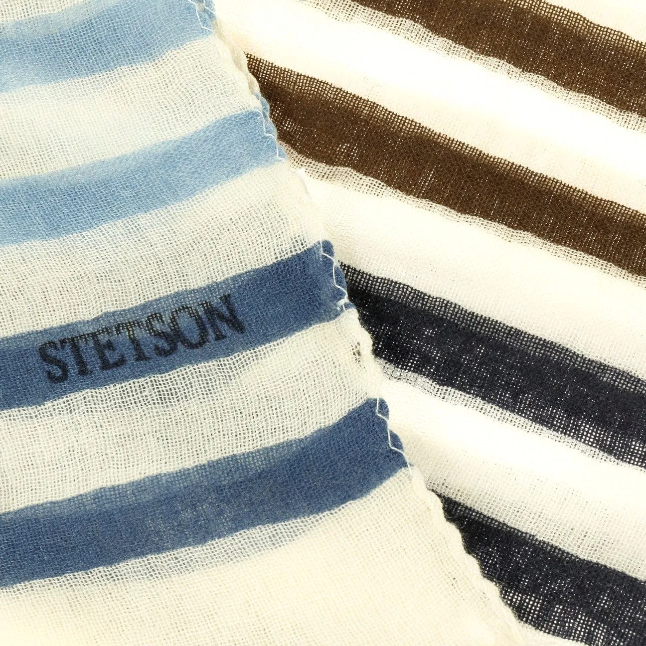 Summer Stripes Wool Scarf by Stetson