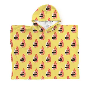 Surfing Spam Keiki Poncho, Medium